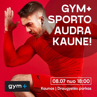 SPORTO AUDRA GRĮŽTA Į KAUNĄ!