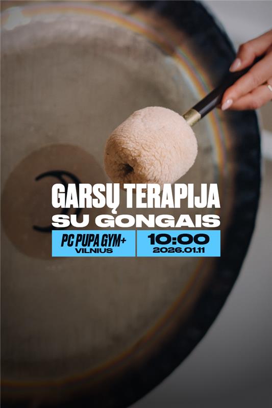 GARSŲ TERAPIJA SU GONGAIS