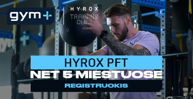 HYROX PFT - 5 MIESTUOSE