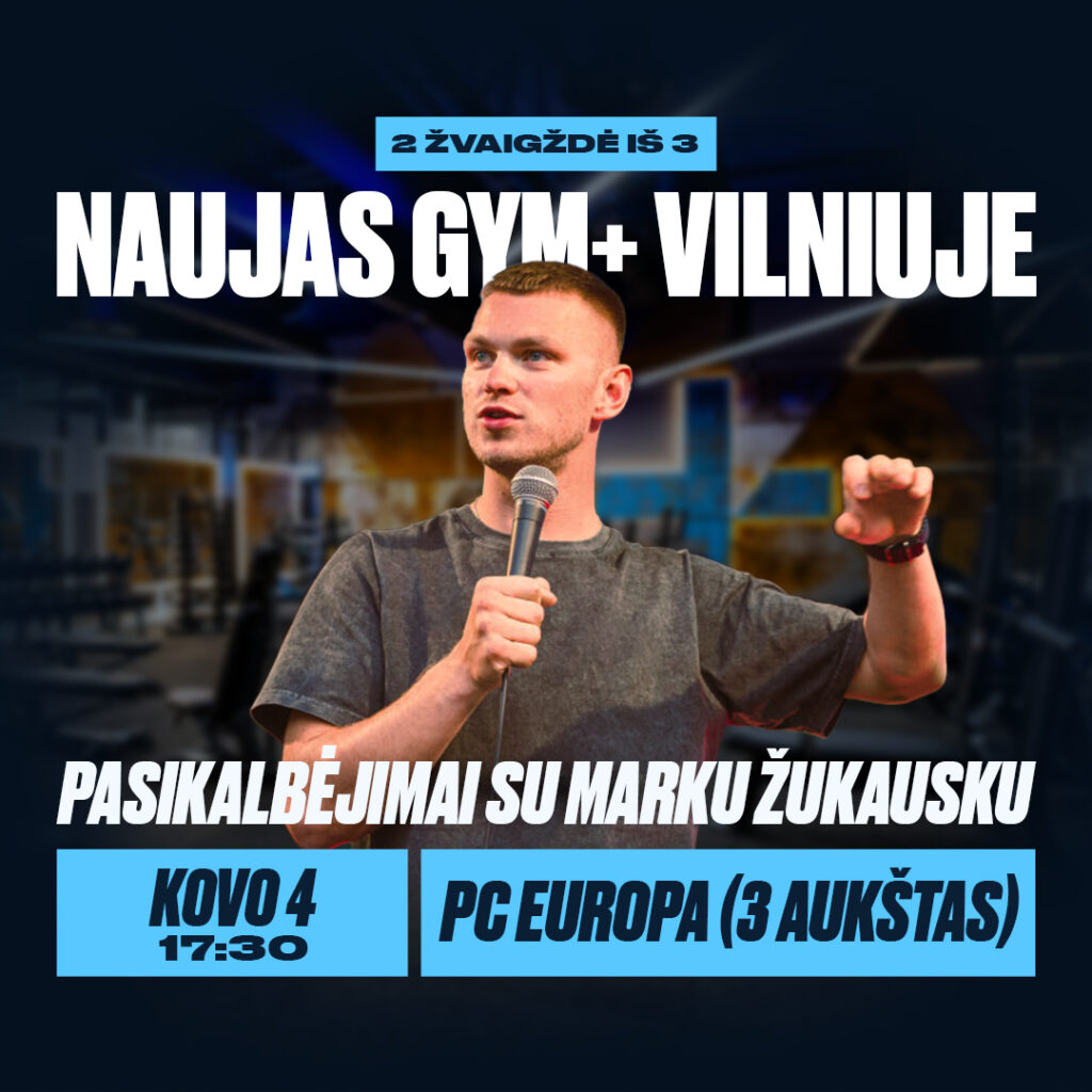 PC EUROPOS GYM+ ATIDARYMAS