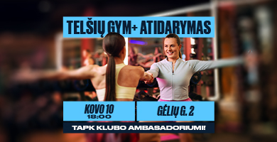 TELŠIŲ GYM+ ATIDARYMAS