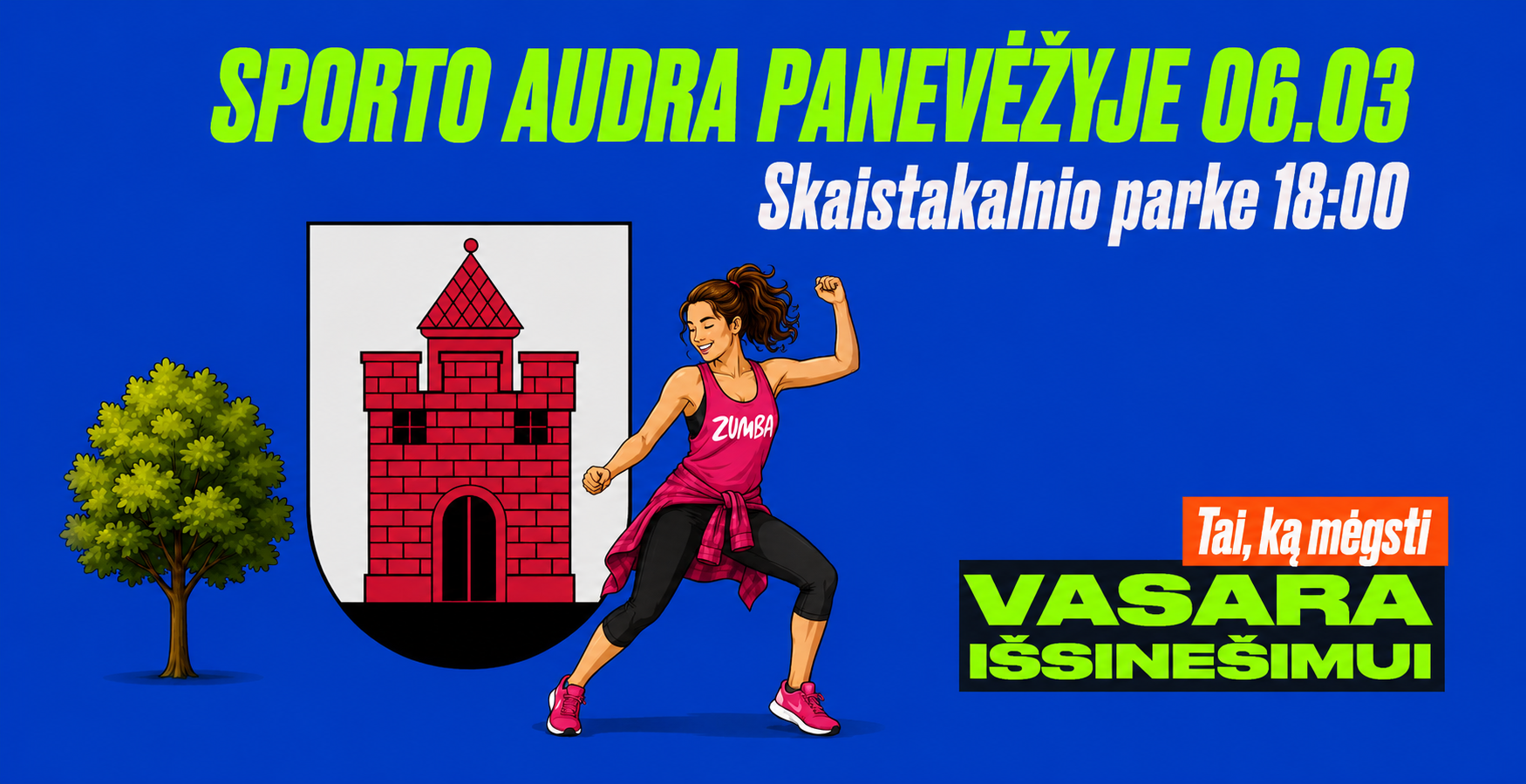 SPORTO AUDRA PANEVĖŽYJE 06.03