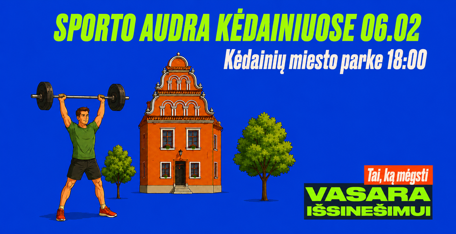 SPORTO AUDRA KĖDAINIUOSE 06.02