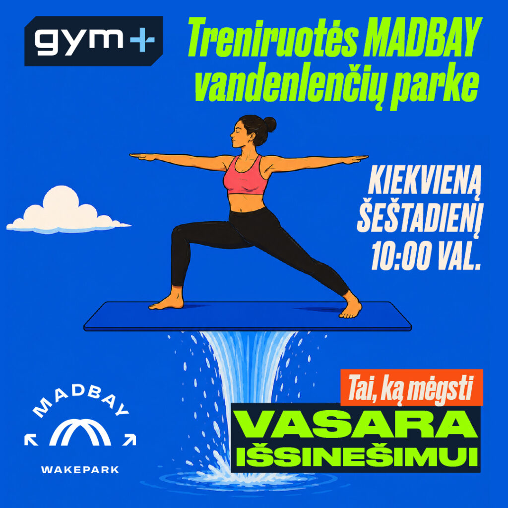 VASARA KLAIPĖDOJE – TRENIRUOTĖS MADBAY