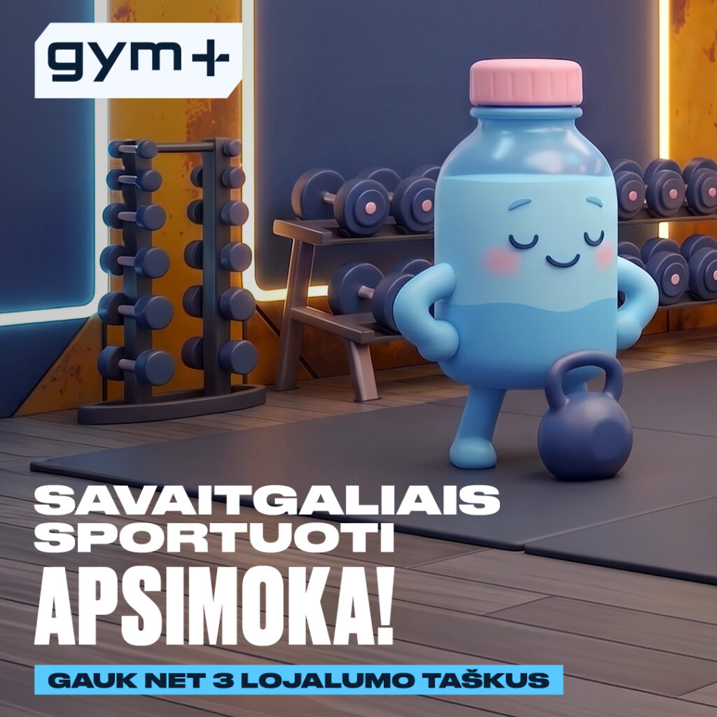 SAVAITGALIAIS SPORTUOTI APSIMOKA!