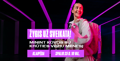 PRISIJUNK Į GYM+ ŽYGĮ KLAIPĖDOJE 10.25!